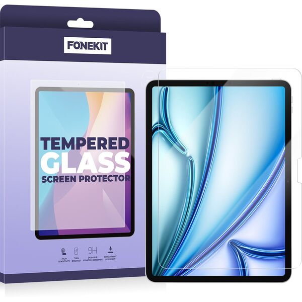 Tempered glass FoneKit, Apple iPad Air 6 2024 (10.9")