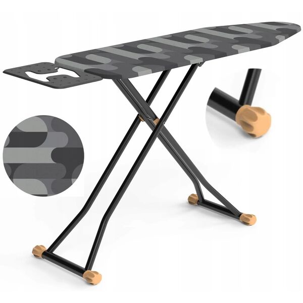DESKA DO PRASOWANIA 112 x 36cm PROMIS PERFECT solidna Metalowy Blat DUŻA