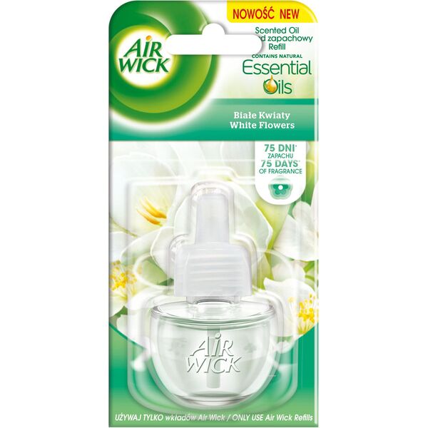 Air Wick Air Wick Elektryczny Białe Kwiaty 19 ml Wkład