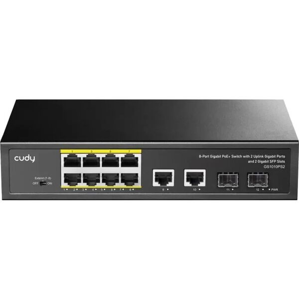 8+2P Cudy GS1010PS2 PoE+ SFP