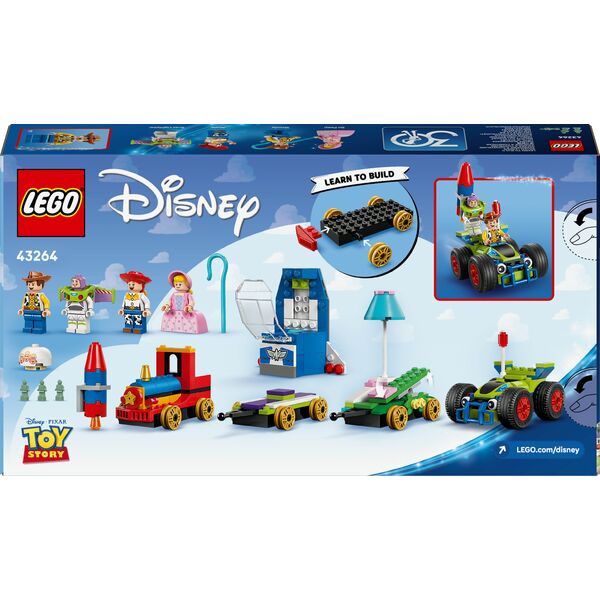 LEGO Disney Toy Story — Okolicznościowy pociąg i Pan Sterowany (43264)