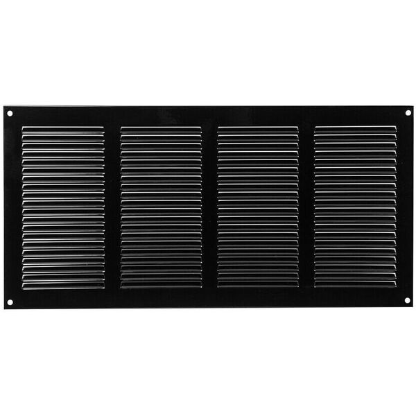 Μεταλλική γρίλια εξαερισμού MR4020M, 400 x 200 mm, μαύρη.