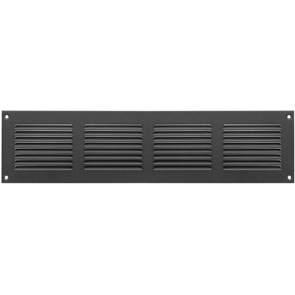 Μεταλλική γρίλια εξαερισμού MR4010M, 400 x 100 mm, μαύρη.
