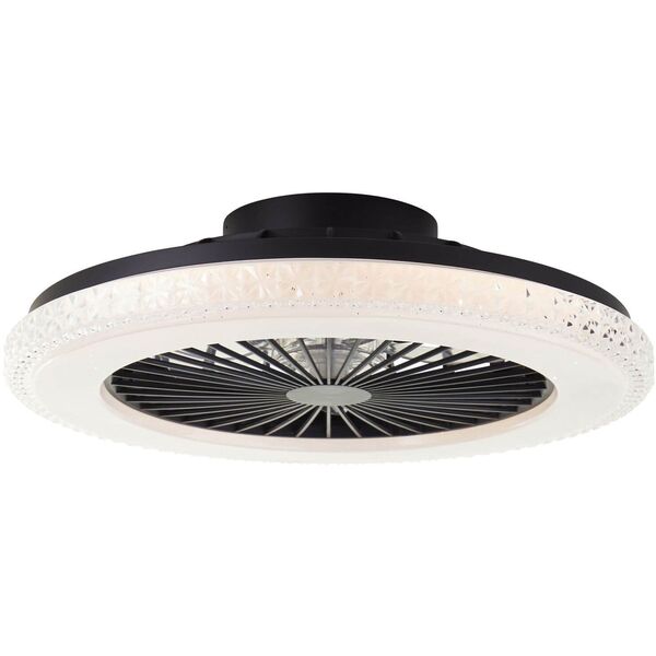 Φωτιστικό ανεμιστήρας LED BRILLIANT BADRIA 40W CCT3000-6500K RGB 4700lm O49cm με τηλεχειριστήριο