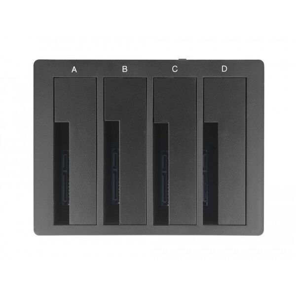 DeLOCK 63930, HDD, SSD, Serial ATA, 2.5,3.5", USB 3.2 Gen 1 (3.1 Gen 1) Type-B, Black, 5 Gbit/s