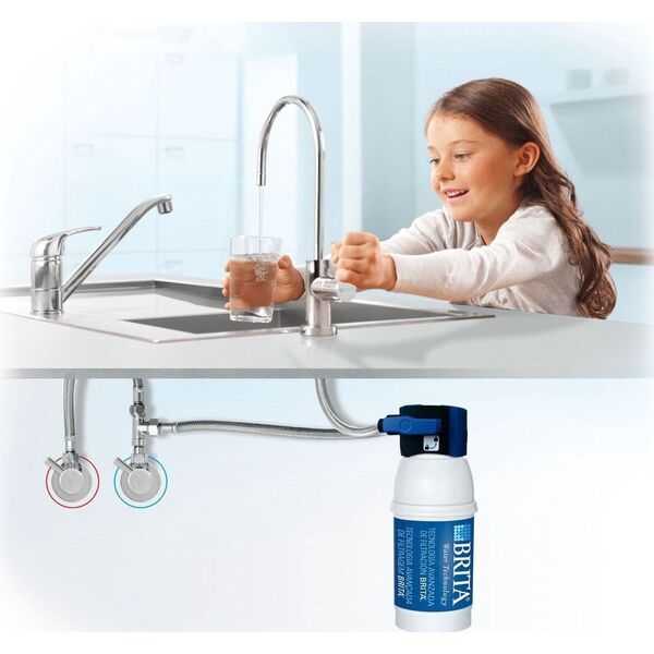 Brita On Line Active Plus stojąca chrom (ONLINEACTIVEPLUSSET)