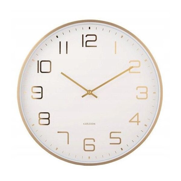 Karlsson Ρολόι τοίχου ELEGANCE GLOW, Ø 40 cm