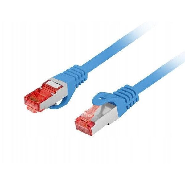 PATCHCORD ΚΑΤ.6 S/FTP LSZH CU 5M ΜΠΛΕ FLUKE PASSED LANBERG