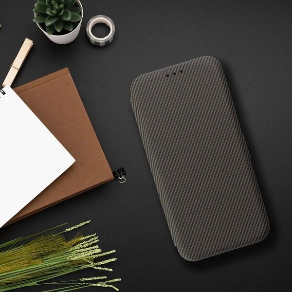 Θήκη FOLIO Side Magnet για SAMSUNG A15 καφέ