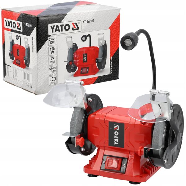 ΓΥΑΛΙΣΤΙΚΟ ΤΡΑΠΕΖΙΟΥ YATO 150W (125x12,7mm)