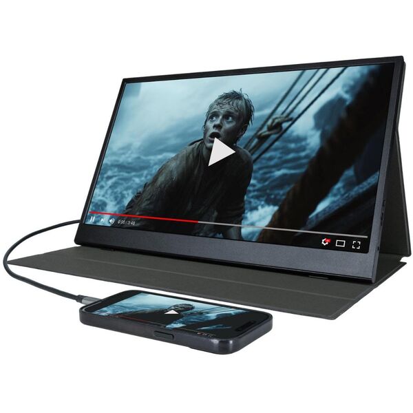 Denver PMO-15602, 39.6 cm (15.6"), LCD, 1920 x 1080 pixels, Full HD, 16:9, 1000:1