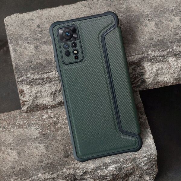 Θήκη RAZOR Book για το XIAOMI Redmi 14C σκούρο πράσινο