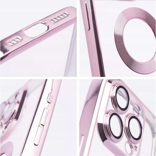 Θήκη GLAM για IPHONE 16e (SE 4 2025) ροζ πούδρα