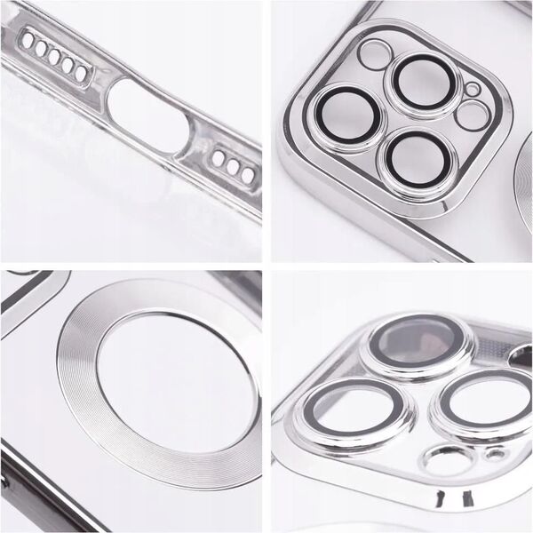 Θήκη GLAM για IPHONE 16e (SE 4 2025) ασημί