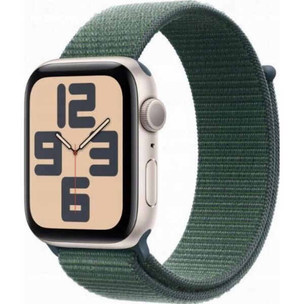 Smartwatch Apple Watch SE Gen.2 GPS 44mm Starlight Alu Sport Loop Zielony (MXEW3)