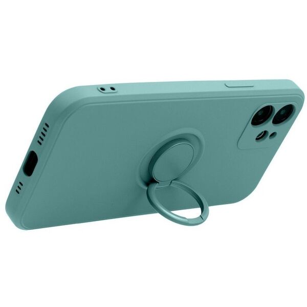 Futerał SILICONE RING do IPHONE 16e (SE 4 2025) zielony