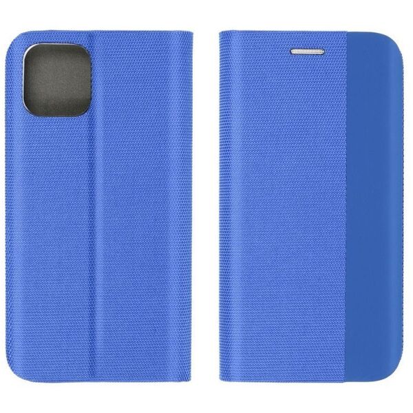 Θήκη SENSITIVE Book για XIAOMI Redmi Note 14 4G (GLOBAL - 164,84mm x 78,15mm x 8,16mm) μπλε