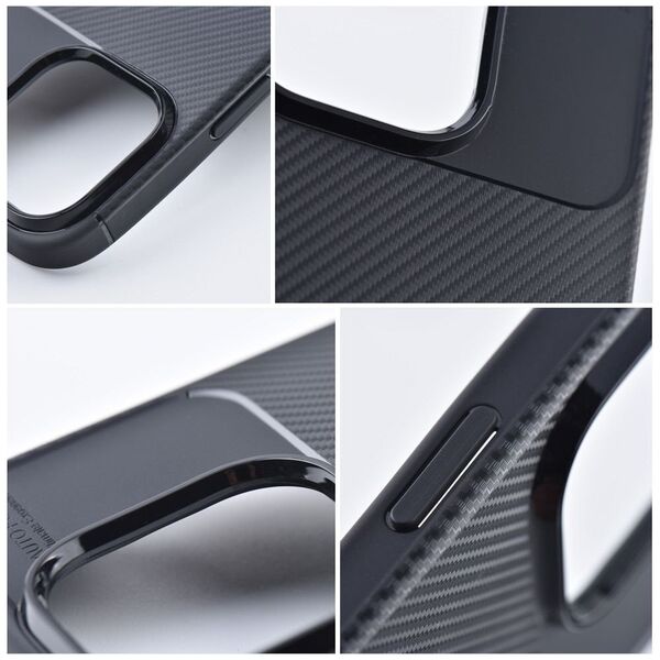 Θήκη CARBON PREMIUM για XIAOMI Redmi Note 14 PRO 4G μαύρο