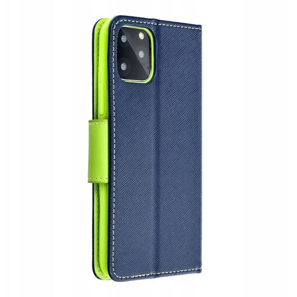 Θήκη FANCY Book για XIAOMI Redmi Note 14 PRO 5G / 14 PRO PLUS 5G μπλε με λαχανί