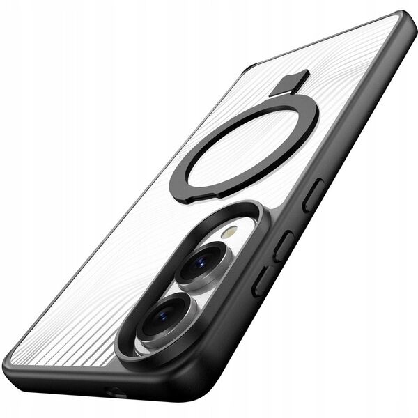 DUX DUCIS θήκη AIMO MAG συμβατή με MagSafe για SAMSUNG S25 Edge μαύρο
