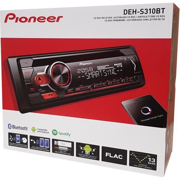 Ραδιόφωνο αυτοκινήτου Pioneer Pioneer DEH-S320BT 6449207 4988028433962