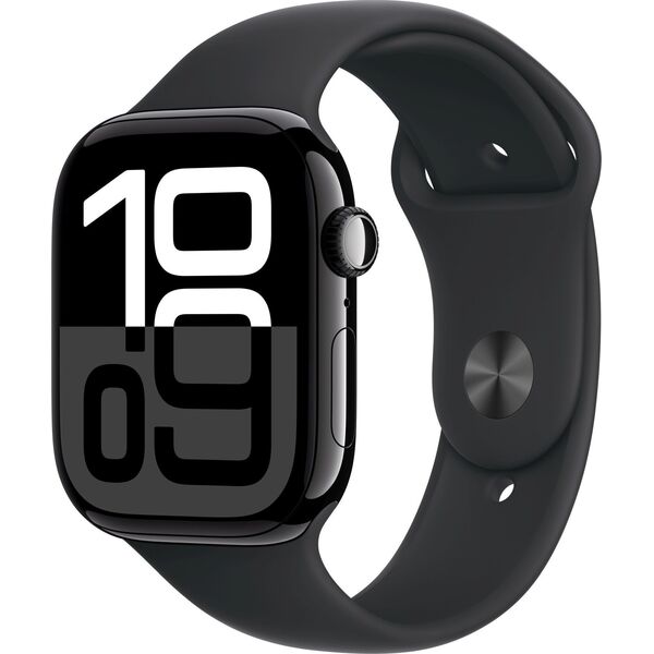 Smartwatch Apple Watch 10 GPS 46mm  Jet Black Alu M/L Czarny (MWWQ3)