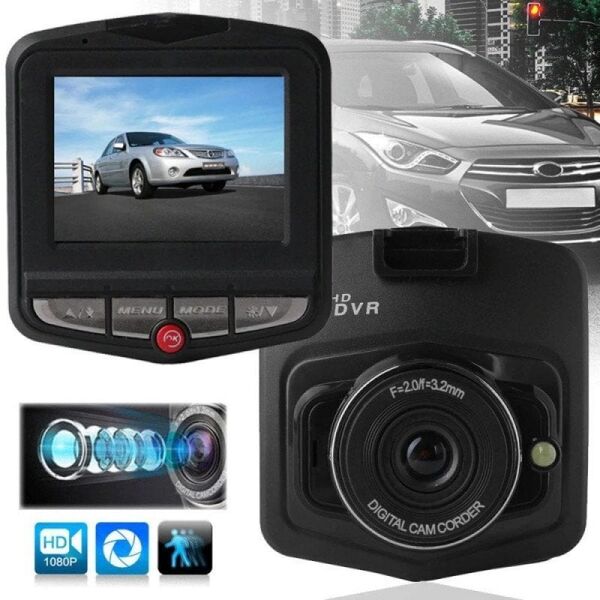 RoGer VR1 Καταγραφικό βίντεο αυτοκινήτου Full HD 1080p / microSD / LCD 2.4'' + Βάση