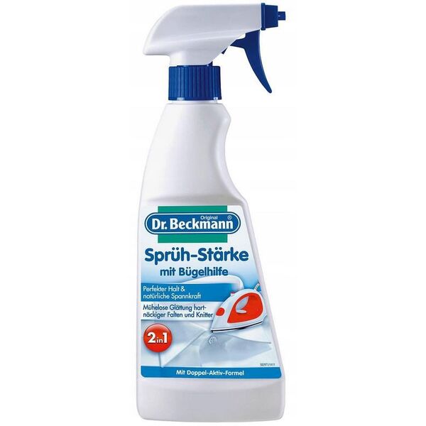 Dr.Beckmann Drebju cietinasanas un gludinasanas lidzeklis ar izsmidzinataju 500ml