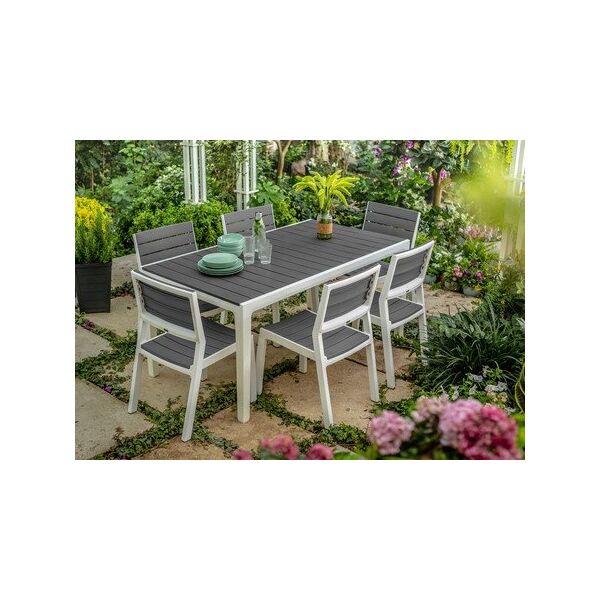 Keter Darza kresls Harmony Armchair balts/gaisi peleks 29201284