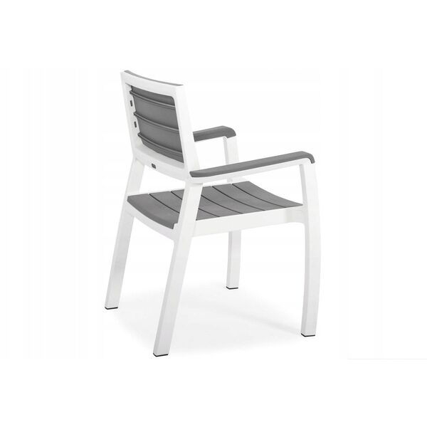 Keter Darza kresls Harmony Armchair balts/gaisi peleks 29201284