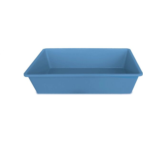 Kaku pakaisu kaste Cat Litter Tray 2 50x35x12cm zila 8003507966802