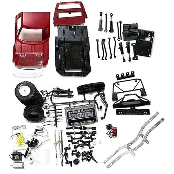 Amewi RC Αυτοκίνητο Pickup Truck Κιτ/Χωρίς Αξεσουάρ   κόκκινο   /14+
