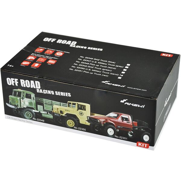 Amewi RC Αυτοκίνητο Pickup Truck Κιτ/Χωρίς Αξεσουάρ   κόκκινο   /14+