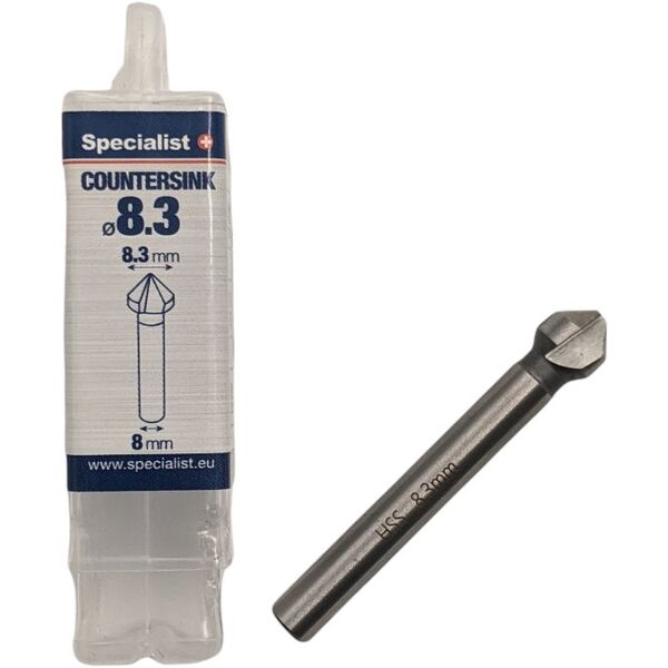 SPECIALIST+ φρεζάκι για μέταλλο HSS, 8.3 mm