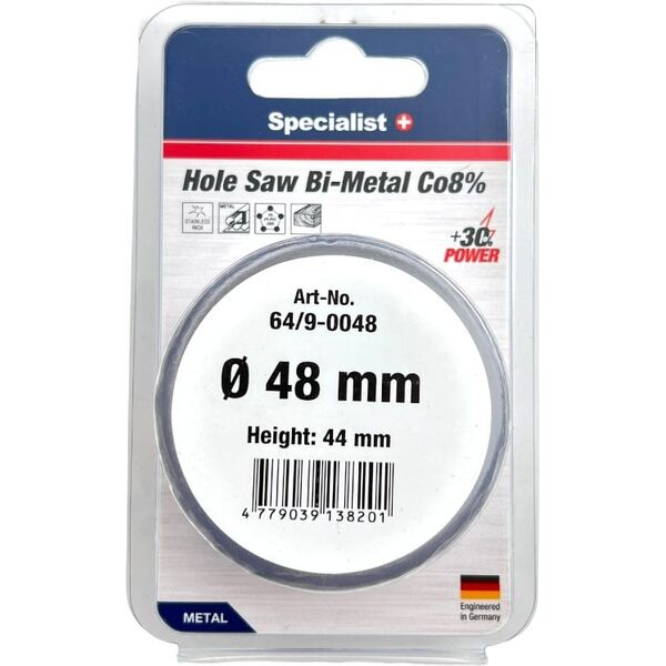 SPECIALIST+ κορώνα BI-METAL, 48 mm