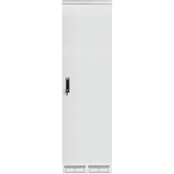 INTELLINET IP55 48,26cm 19 ιντσών Netzwerkschrank με ενσωματωμένους ανεμιστήρες 42HE 800mm βαθύς ανθεκτικός στη σκόνη και στο νερό, τοποθετημένος γκρι RAL7035