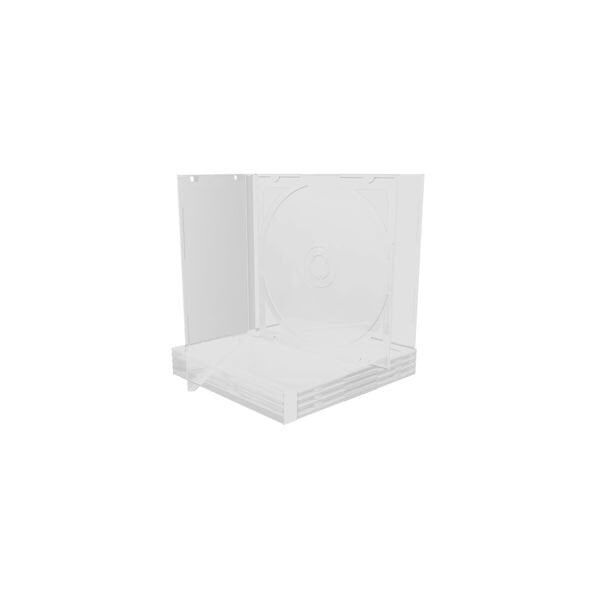 Θήκη MediaRange CD για 2 δίσκους 10.4mm με διαφανή δίσκο
