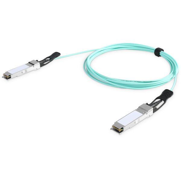 Καλώδιο DIGITUS QSFP+ 40G AOC 5.0m τιρκουάζ
