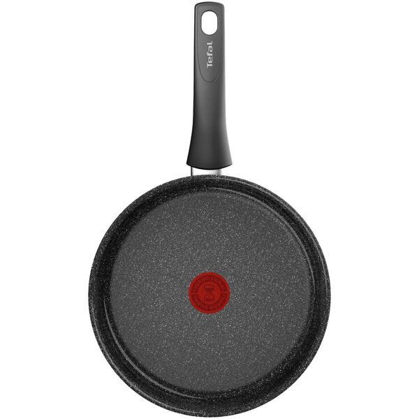 Τηγάνι Tefal Intens'Ceram με γυάλινο καπάκι 24 cm/3.2 L, μαύρο