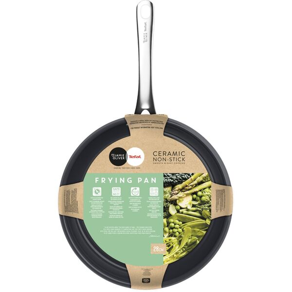 Τefal Jamie Oliver Prima τηγάνι 28 εκ., μαύρο