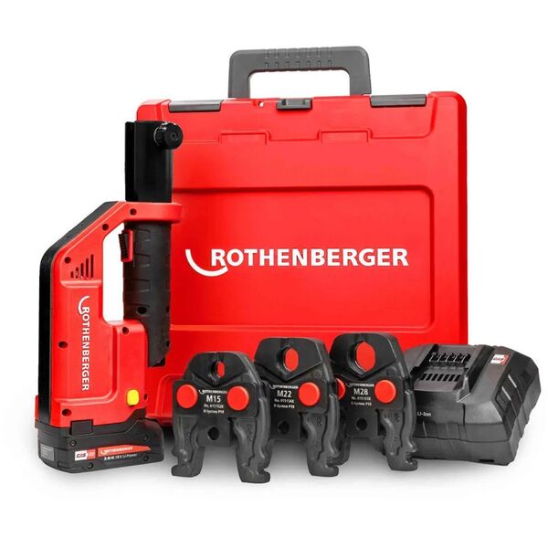 Πρέσα μπαταρίας ROTHENBERGER Romax Compact III M15-22-28mm
