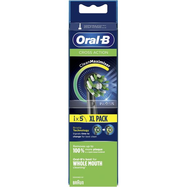 Oral-B CrossAction ανταλλακτική κεφαλή βουρτσών, 5 τεμ.