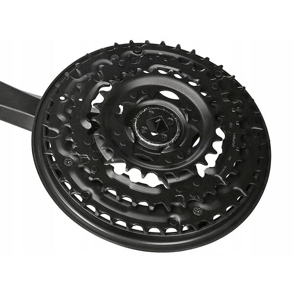 Shimano FC-TY501 δισκοβραχίονας, 170 mm 42/34/24T, 6-8v, με προστατευτικό αλυσίδας