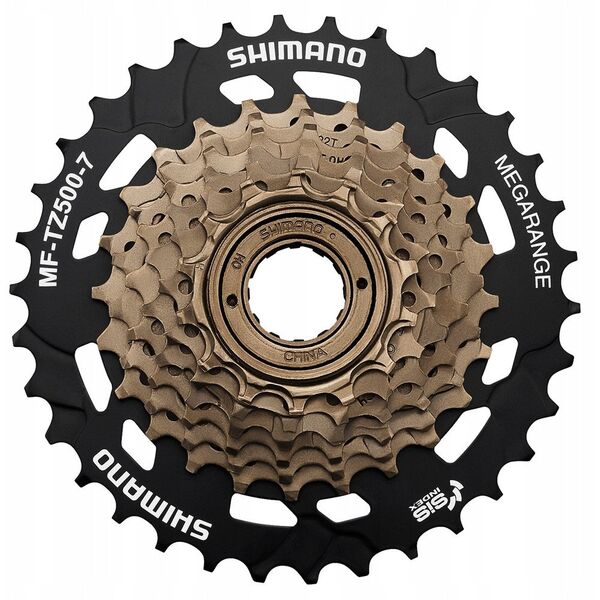 Shimano MF-TZ500 wheelset 14-34T