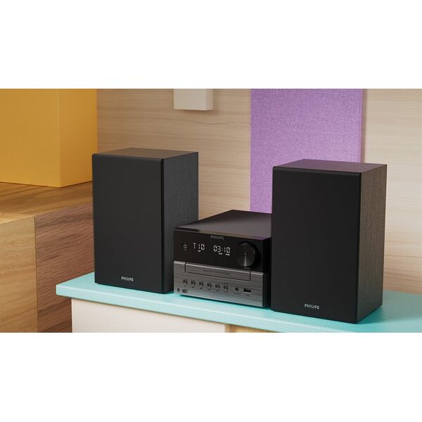Philips TAM3505MKII/12 μικροσύστημα, μαύρο