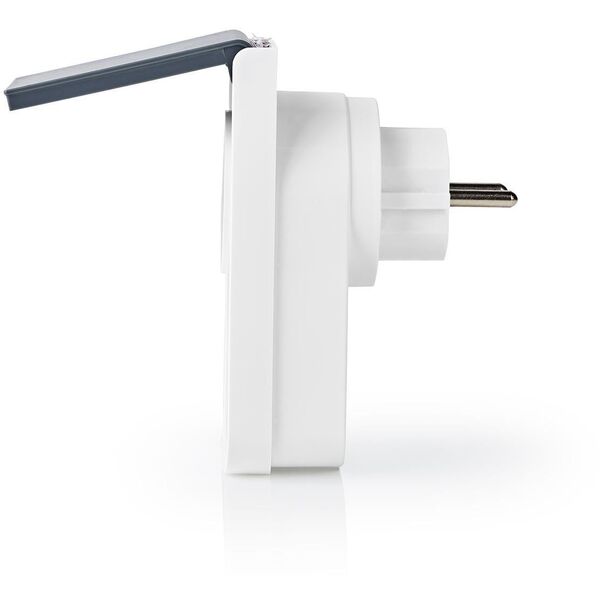 Nedis SmartLife WIFIPO120FWT έξυπνη πρίζα, 16 A, 3680 W, IP44