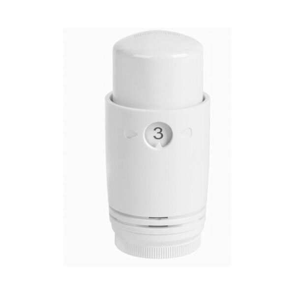 Θερμοστατική κεφαλή INVENA Prov CD-77-015-X, M30 x 1.5, λευκό