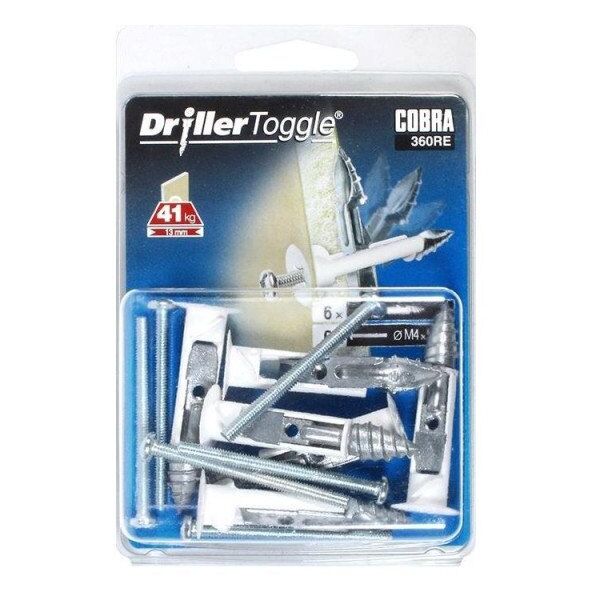 ΑΓΚΥΡΑ DRYW DRILLER 10X53 KOMBI 6 ΤΕΜ