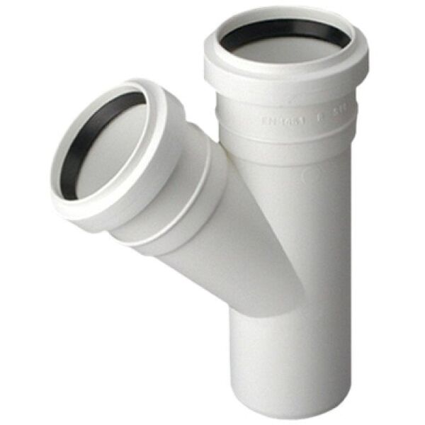TEE INTERNAL D32/32X88.5°/90° WHITE