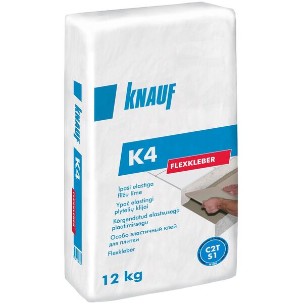 ΚΟΛΛΑ ΠΛΑΚΙΔΙΩΝ K4 KNAUF ELASTIC+ 12KG